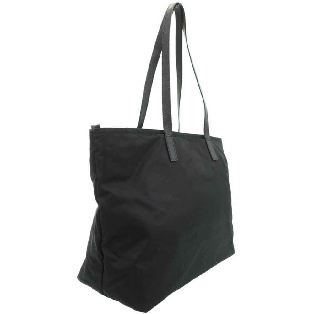 Prada Tote Shoulder Vela Tessuto Black Bag